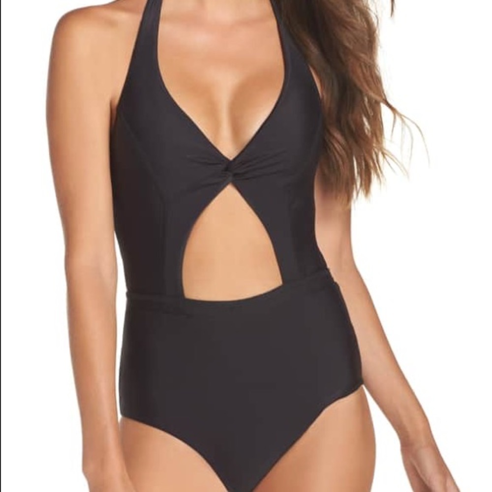 BCA Cut Out One Piece Swimsuit
